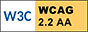 WCAG 2 AA guidance badge